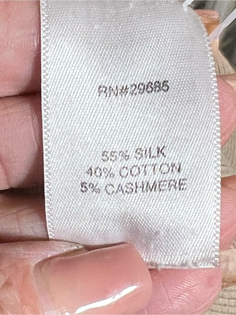 Pendleton Silk Cotton & Cashmere Taupe Button-Front Knit Extra Long Cardigan - Picture 4 of 8